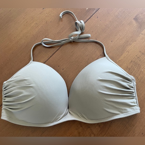 Kiki Rio Bikini Gray TopSize Large - Picture 1 of 5